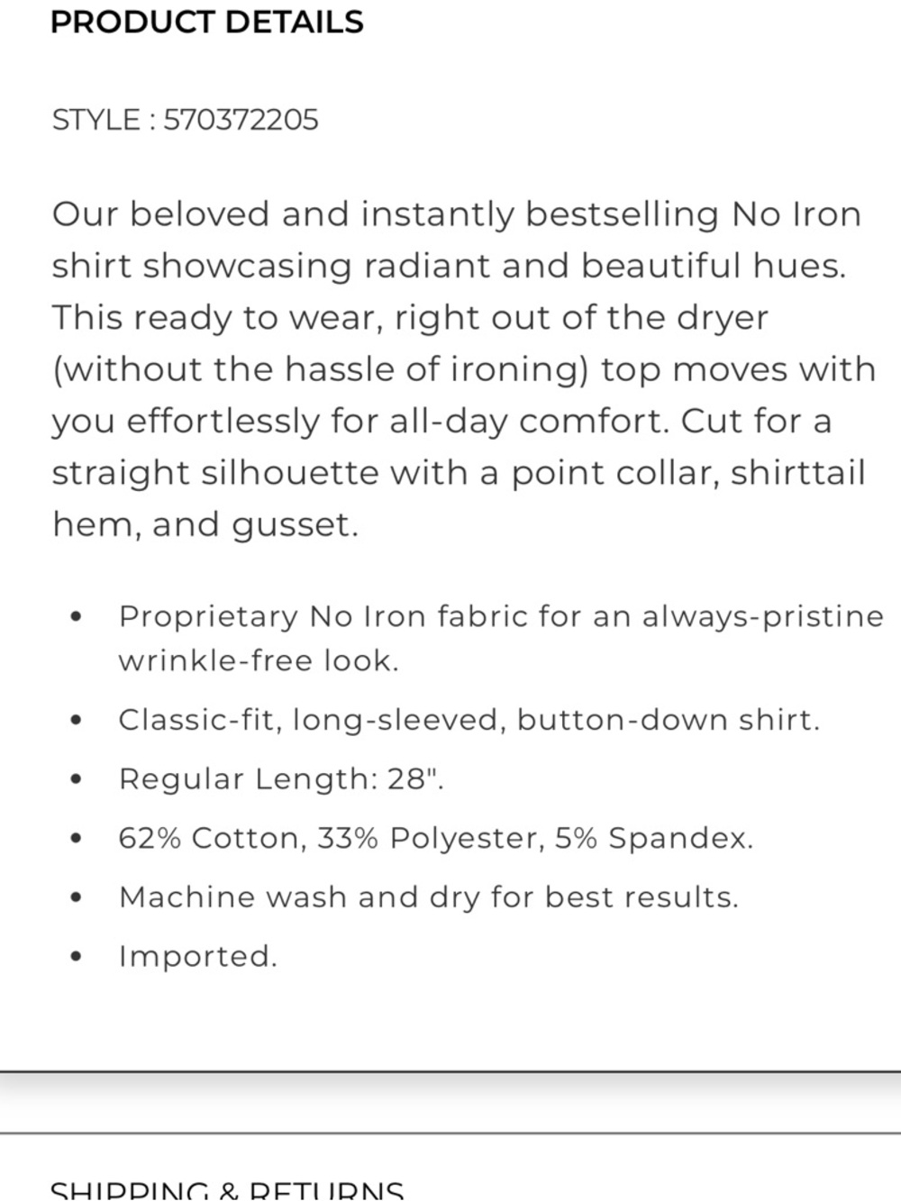 NWOT Chicos No Iron Stretch shirt size 2 or large - Picture 10 of 11